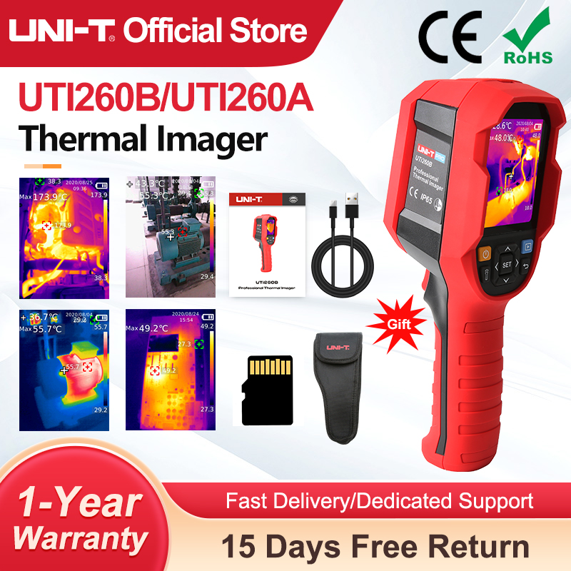 Thermal Imaging Camera 256X192 - UNI-T UTI260B UTI260A Wärmebildkamera 256 x