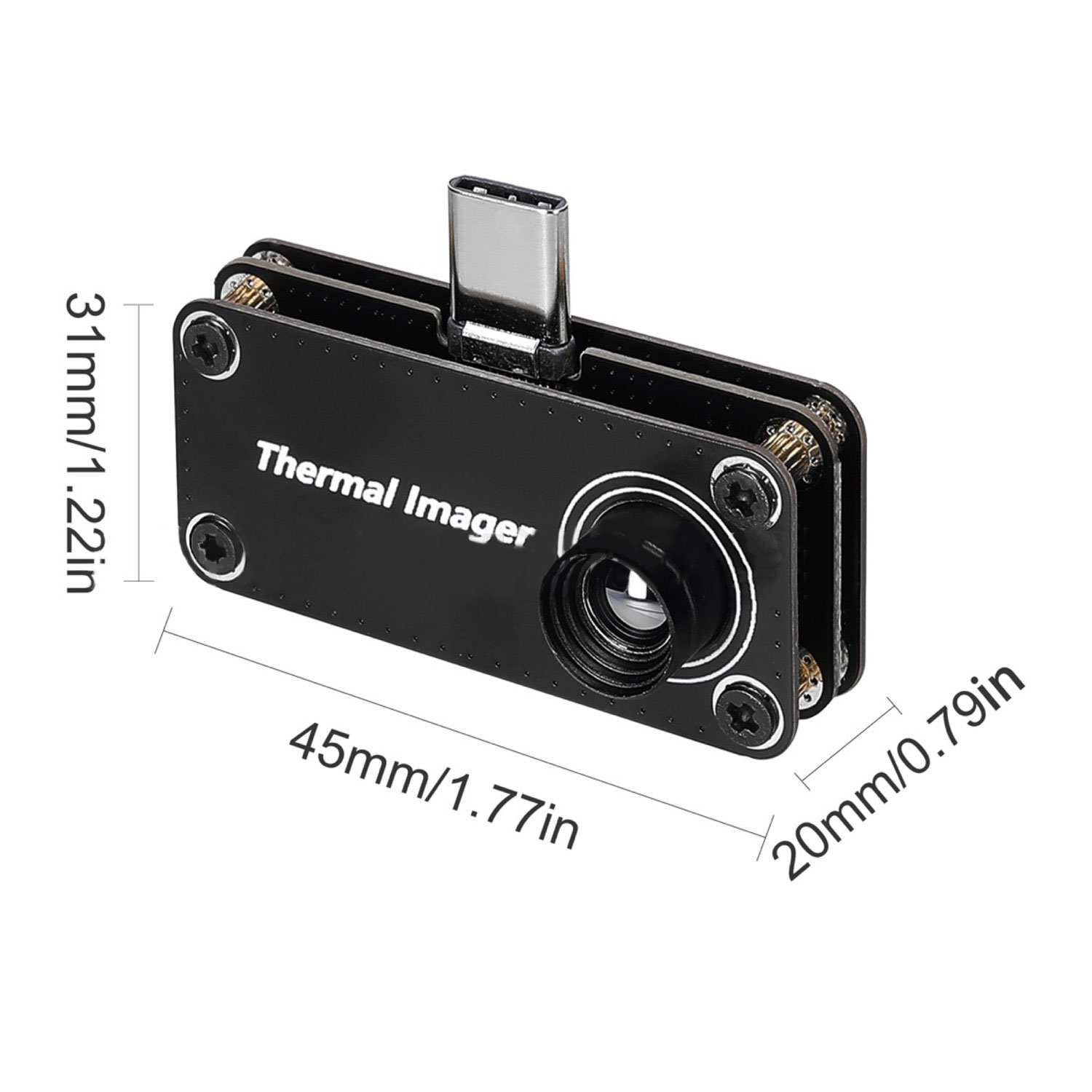 Tiop01 Thermal Camera - TIOP01 32x32 Wärmebildkamera für Mobiltelefone für