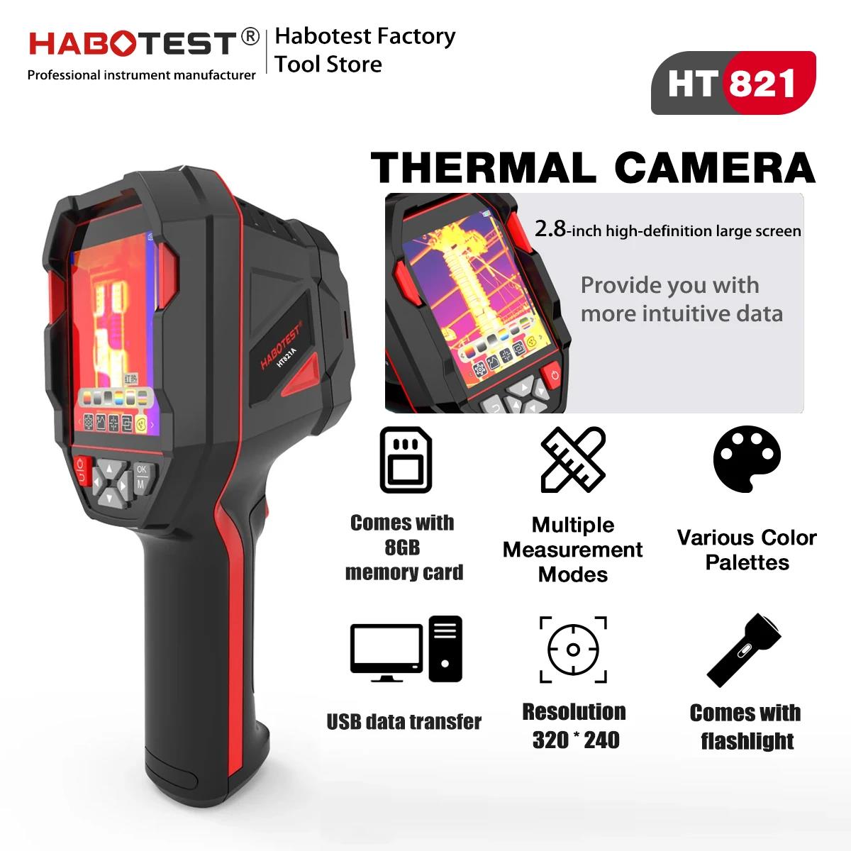 Nf 521 Thermal Imaging Camera - HABOTEST HT821A Wärmebildkamera 96 x 96