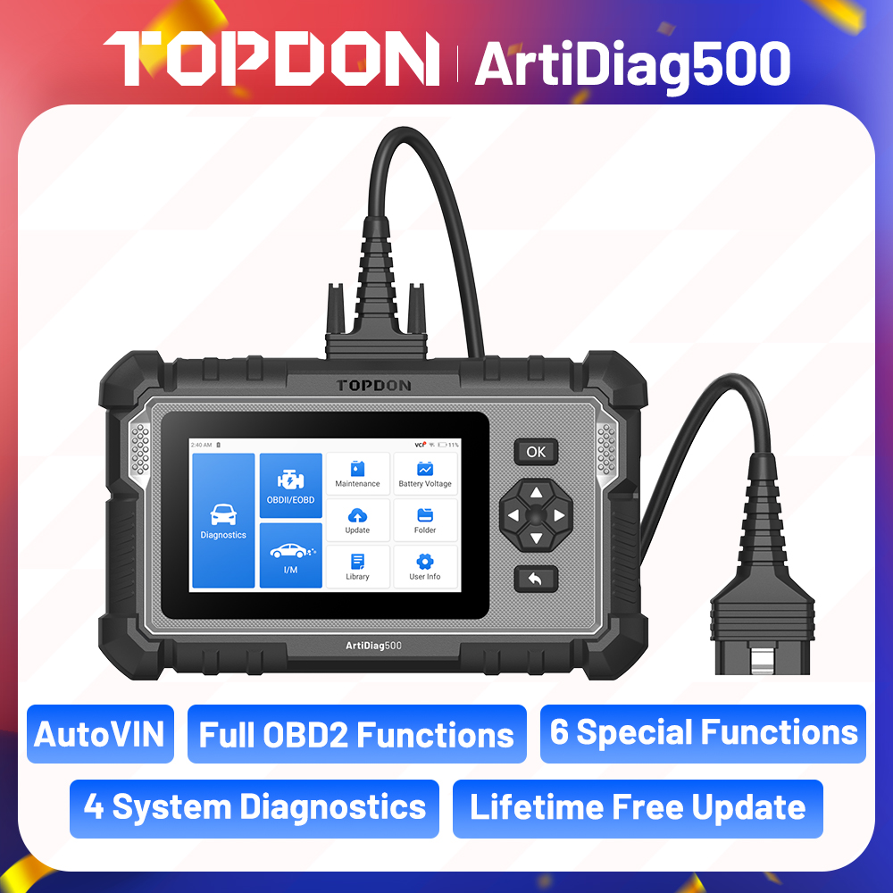 Topdon Tc001 Thermal Camera - Topdon ArtiDiag500 Auto-Diagnosetool, komplette Systeme, OBD2-Scanner,