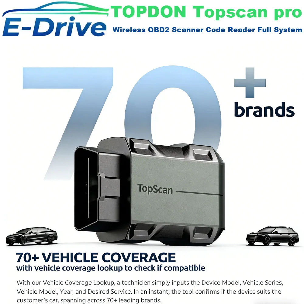 Topdon Tc001 Thermal Camera - TOPDON Topscan Pro Kabelloser OBD2-Scanner Codeleser