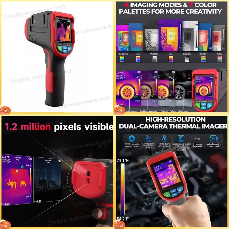 Nf 521 Thermal Imaging Camera - NF-521 Industrielle Handgehaltene Wärmebildkamera 32x32 IR-Kamera