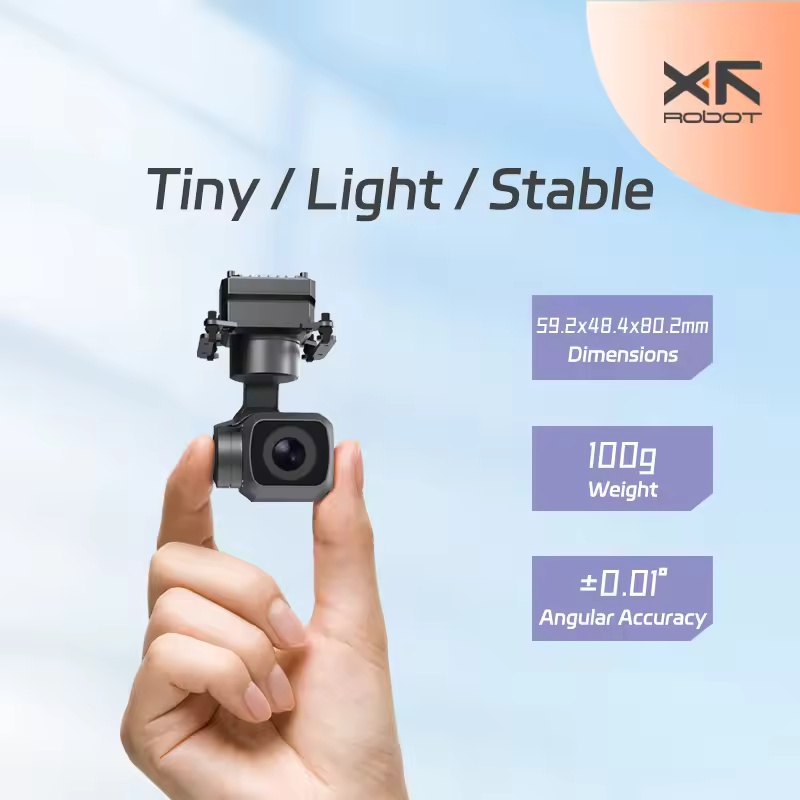 Thermal Imager Drone Gimbal - WOJO 4K Mikro-Wärmebildkamera-Drohne mit Gimbal -