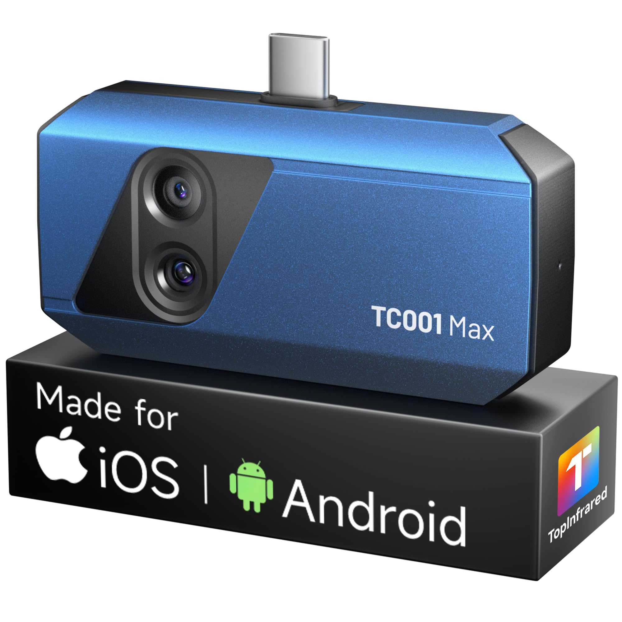 Topdon Tc001 Thermal Camera - TOPDON TC001 Max Dual-Linsen Wärmebildkamera 512x384