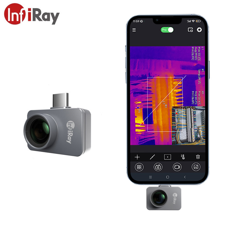 Infiray P2 Pro Macro Lens - Infiray P2 PRO 256x192 Wärmebildkamera mit