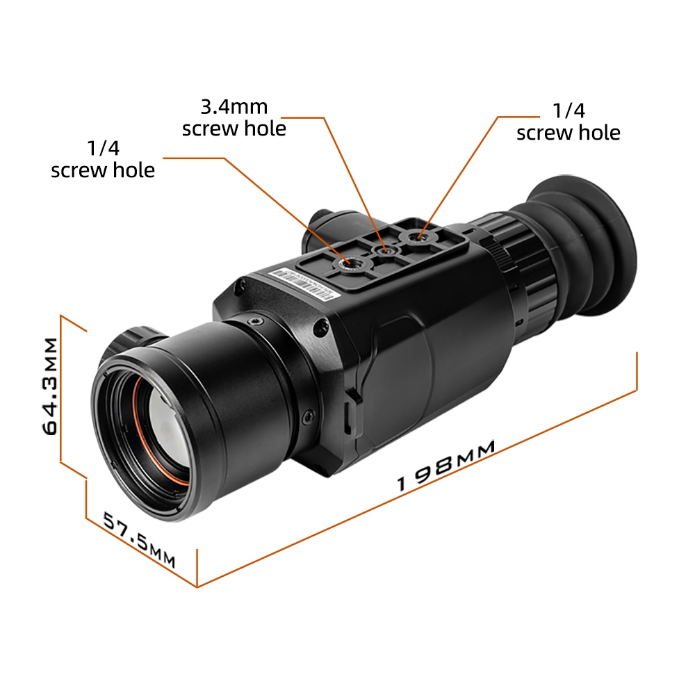 Hochauflösende Wärmebildkamera – Thermal Scope Night Vision Monocular Bewertung und Preis
