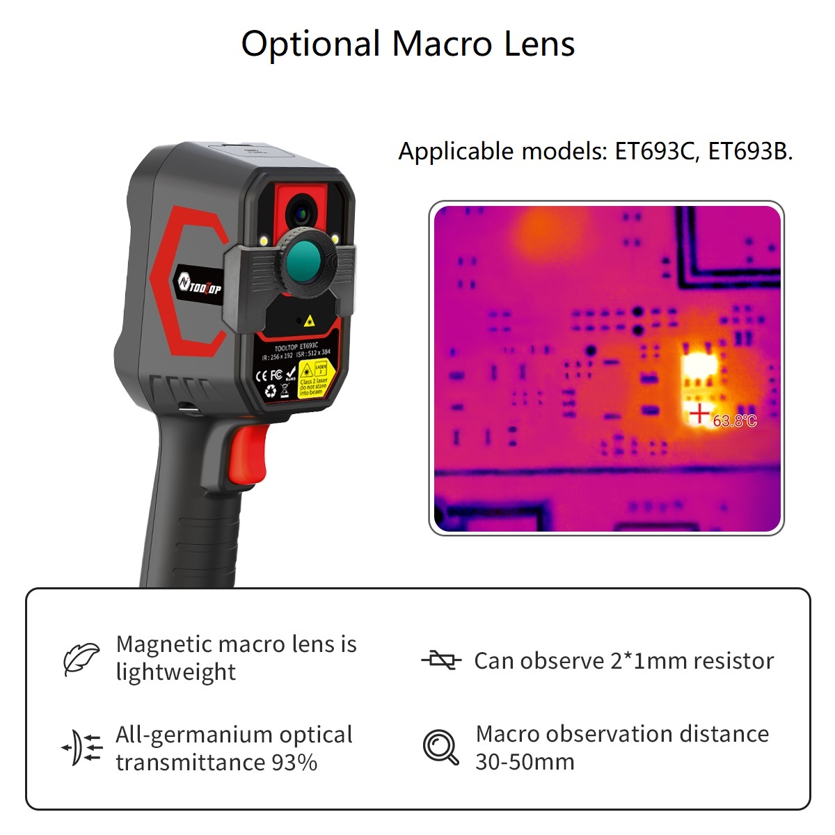 TOOLTOP ET693C 256*192 Wärmebi – Nf 521 Thermal Imaging Camera Bewertung und Preis