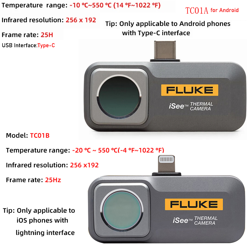 Fluke iSee TC01A TA01B Wärmebi – Nf 521 Thermal Imaging Camera Bewertung und Preis
