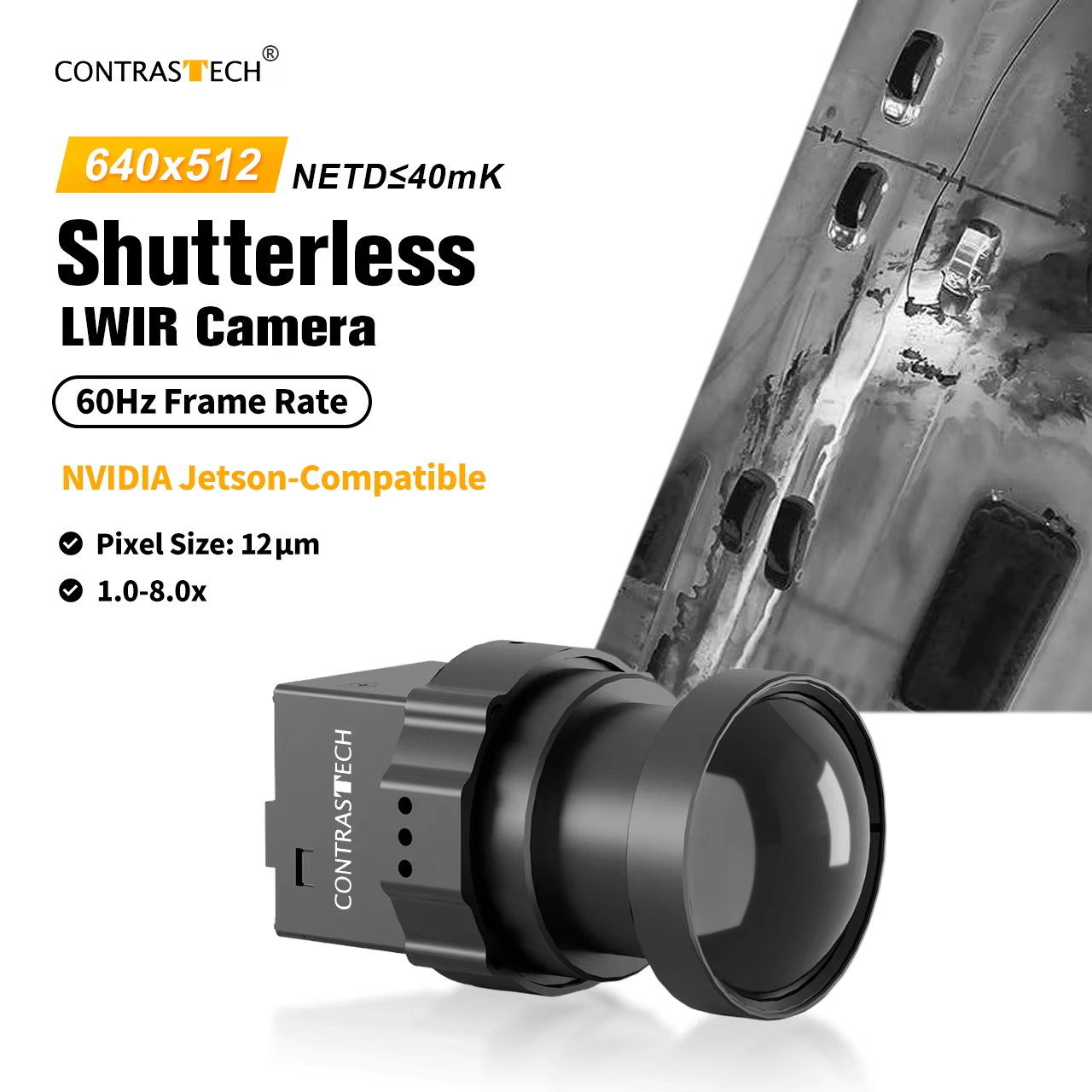 640x512 LWIR Shutterless Wärme – Thermal Module 640X512 Core Bewertung und Preis