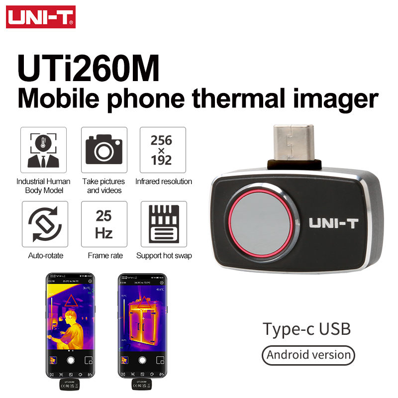 UNI-T Wärmebildkamera für Smar – Thermal Imaging Camera 256X192 Bewertung und Preis